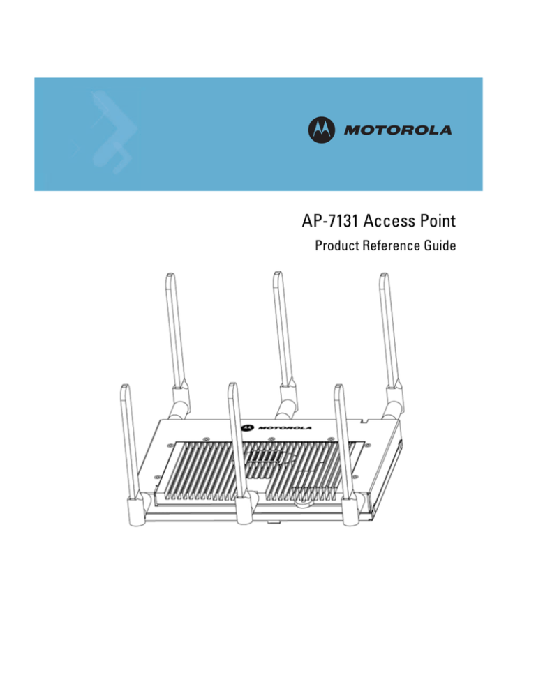 AP7131 User Guide AP7131 User Guide