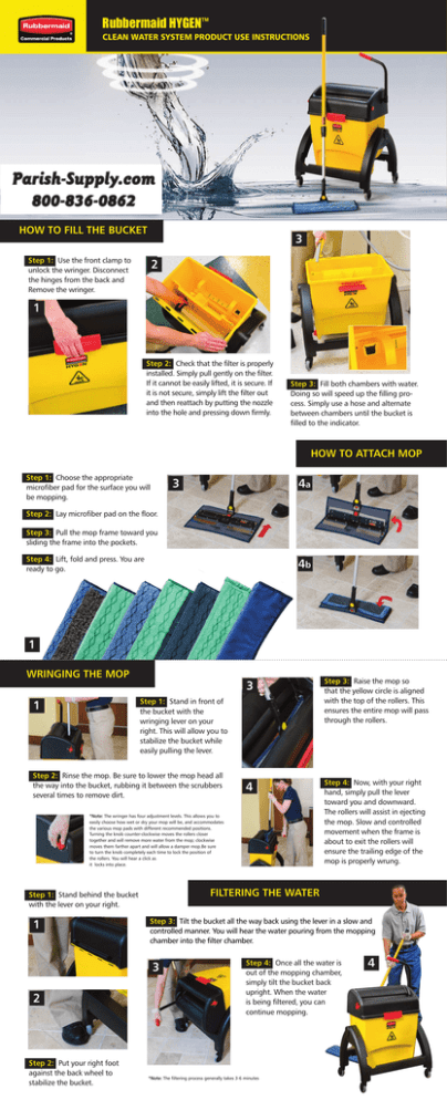 How to Use the Clean Water System How to Use the Clean Water System