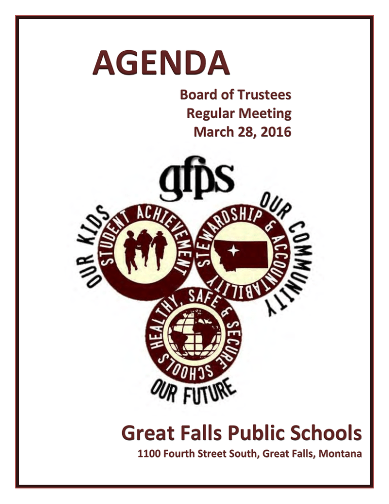 Previous Board Meeting Agenda 03-28-2016 Previous Board Meeting Agenda 03-28-2016