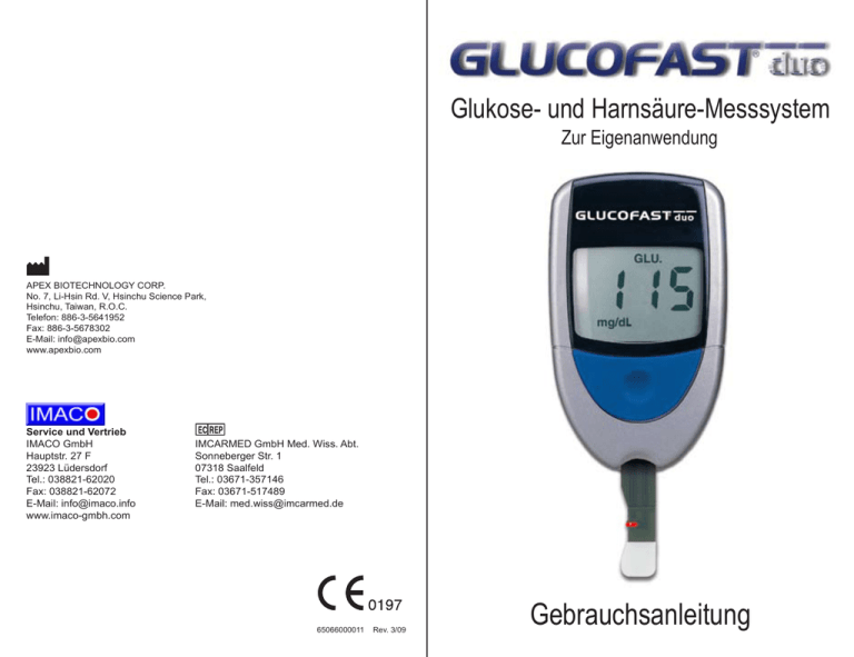 GlucofastDuoGebrauchsanweisung GlucofastDuoGebrauchsanweisung