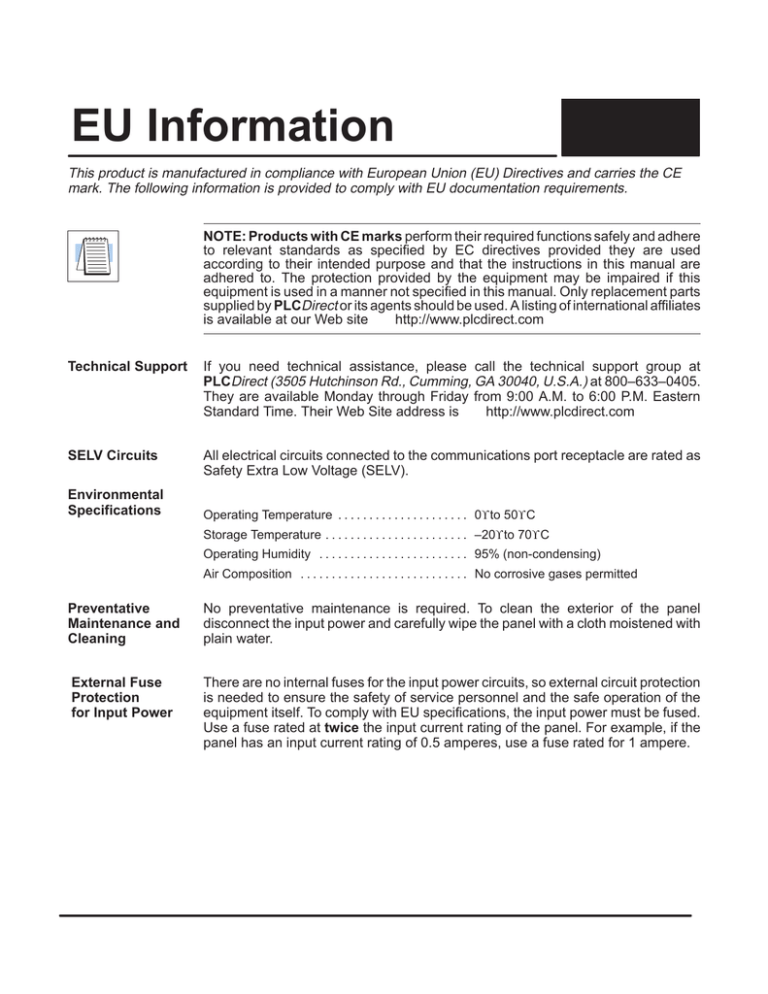 1 EU Information 1 EU Information