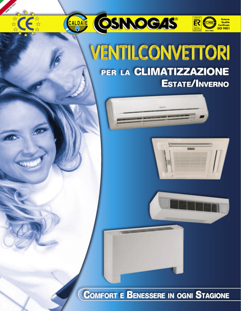 COSMOGAS Depliant ventilconvettori COSMOGAS Depliant ventilconvettori