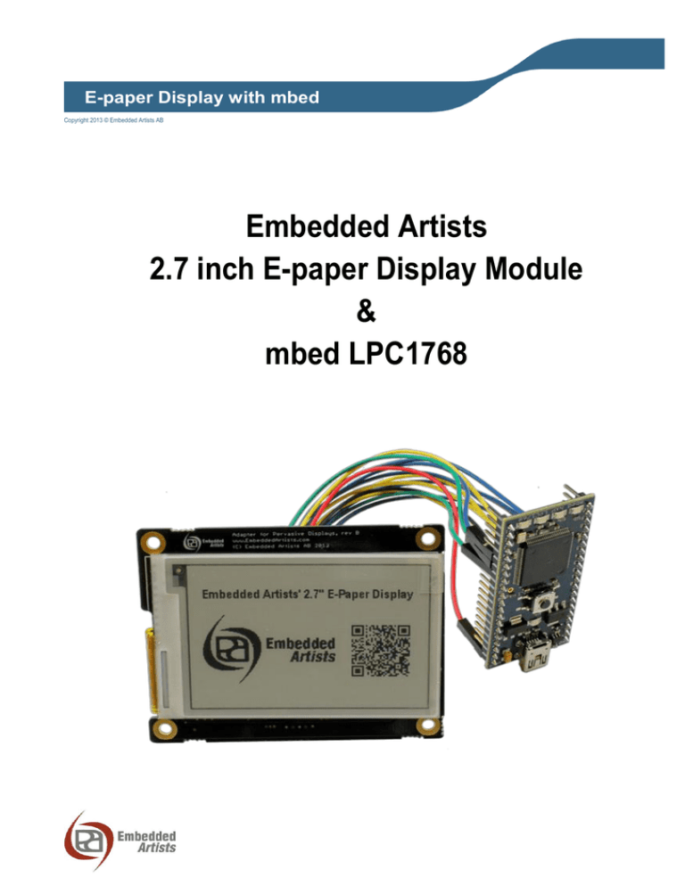 Epaper_mbed Epaper_mbed