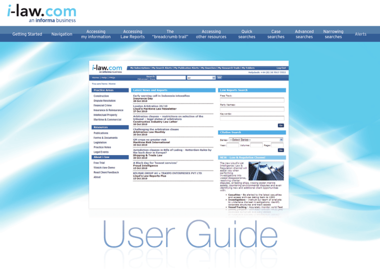 i-law user guide i-law user guide