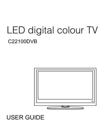 Cello C22100DVB User manual | Manualzz Cello C22100DVB User manual | Manualzz