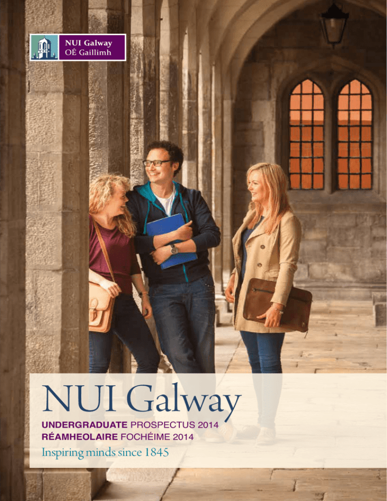 Undergraduate Prospectus 2014 Undergraduate Prospectus 2014