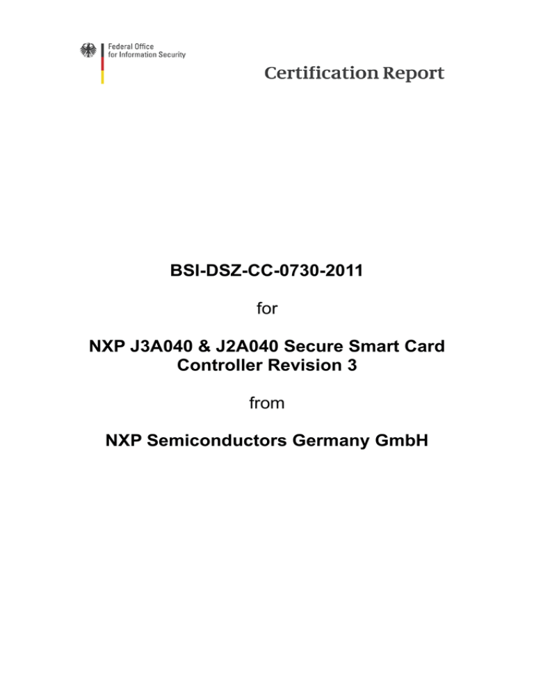 Certification Report: 0730a_pdf Certification Report: 0730a_pdf