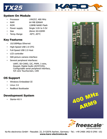TX25-Datasheet TX25-Datasheet