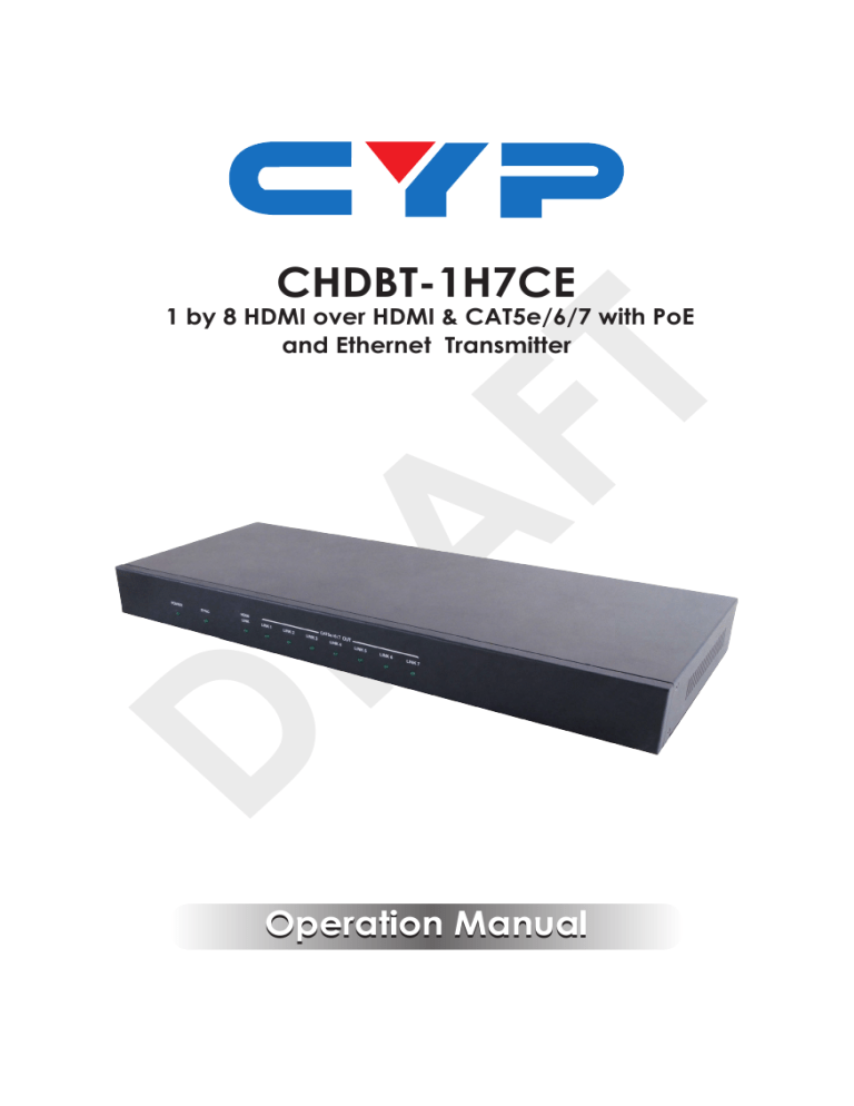 cypress_CHDBT-1H7CE_User_Manual cypress_CHDBT-1H7CE_User_Manual