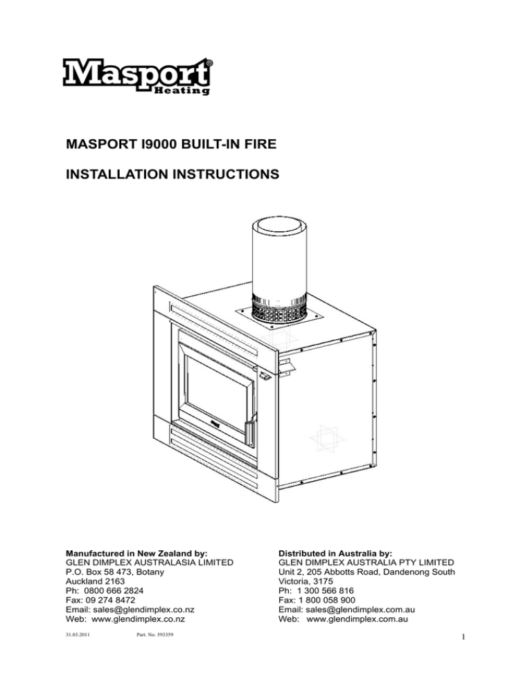 Install and Service Manuals Install and Service Manuals