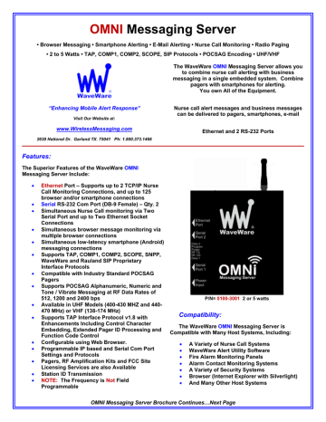 omni brochure omni brochure