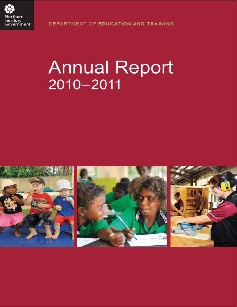 DET Annual Report 2010-2011 DET Annual Report 2010-2011