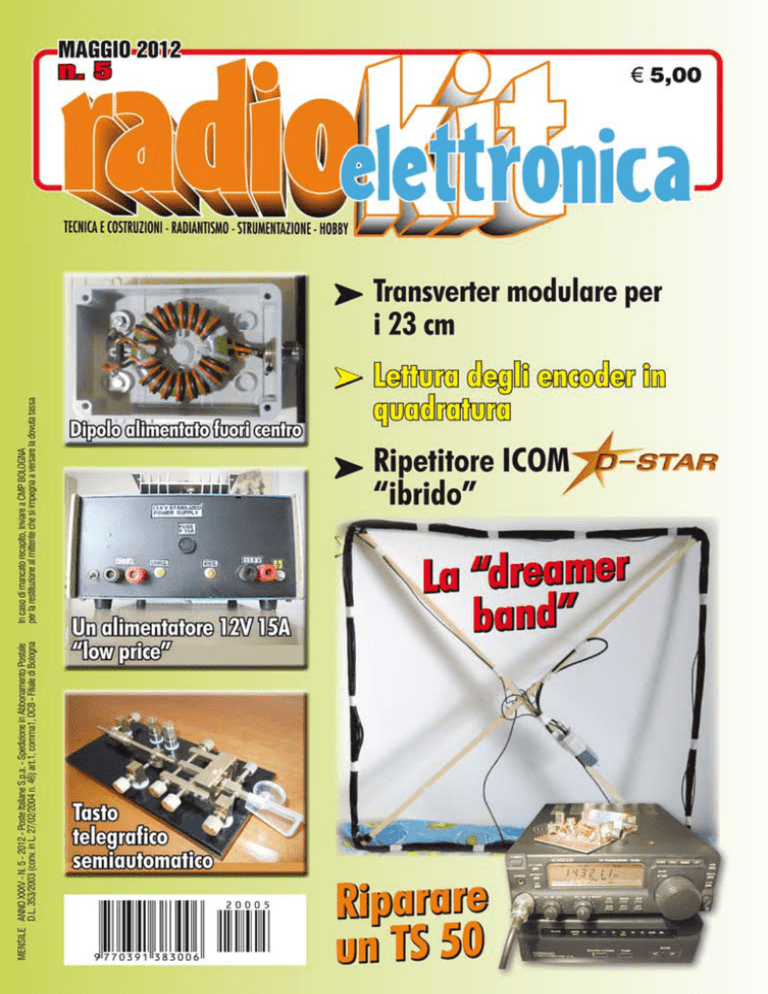 ANTENNE: qualche semplice principio di base ANTENNE: qualche semplice principio di base