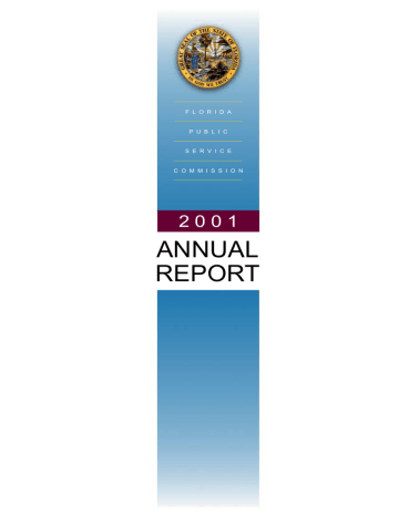 ANNUAL REPORT 2 0 0 1 ANNUAL REPORT 2 0 0 1