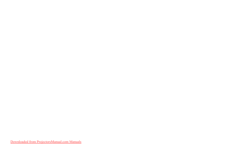 ASK Proxima M1 DLP User Guide ASK Proxima M1 DLP User Guide
