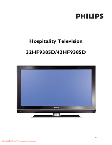 Philips 32PFL9632D LCD TV User | Manualzz Philips 32PFL9632D LCD TV User | Manualzz