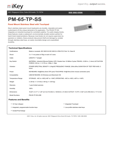 PM 65 TP SS PM 65 TP SS