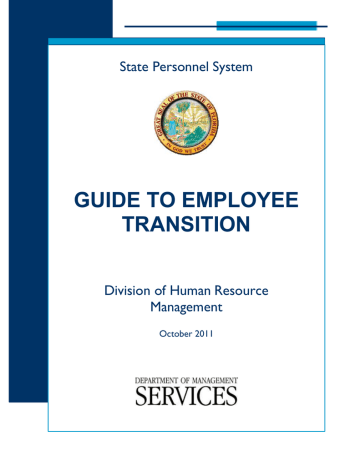 Guide to Employee Transition [Rev. 10 Guide to Employee Transition [Rev. 10