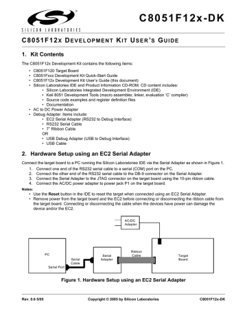 Silicon Laboratories C8051F12X User manual | Manualzz Silicon Laboratories C8051F12X User manual | Manualzz