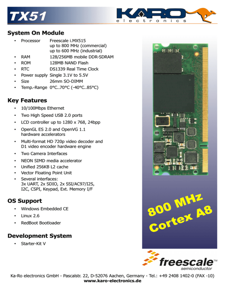 TX51-Datasheet TX51-Datasheet