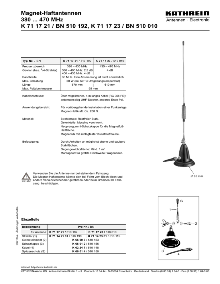 Kathrein K-711721 Kathrein K-711721