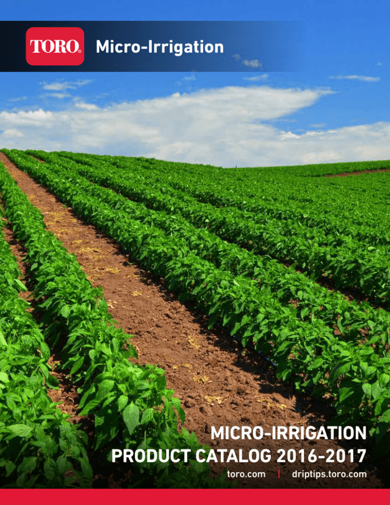 Micro-Irrigation Product Catalog (Agriculture) Micro-Irrigation Product Catalog (Agriculture)