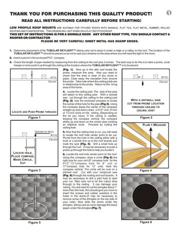 Low Roof Mount Installation Manual Low Roof Mount Installation Manual