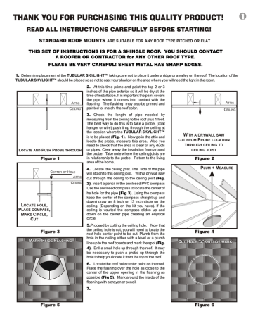 Standard Roof Mount Installation Manual Standard Roof Mount Installation Manual