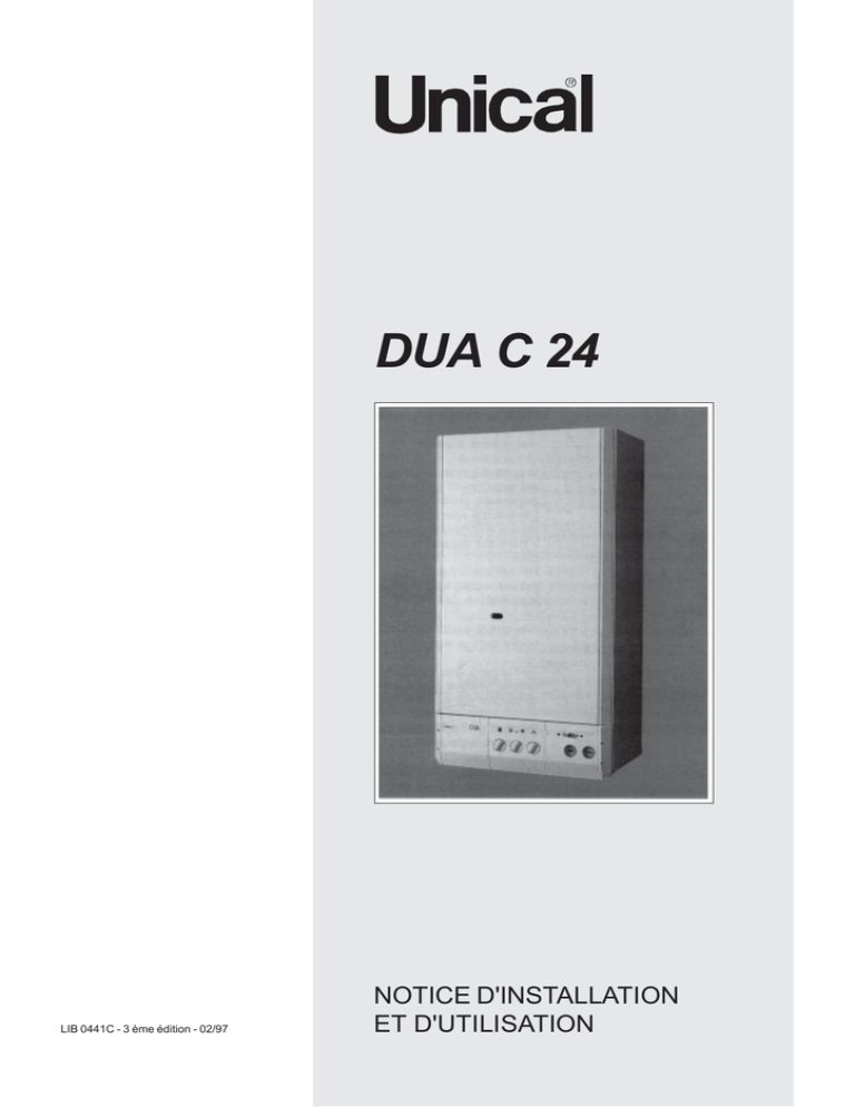 UNICAL caldaia dua c 24 UNICAL caldaia dua c 24
