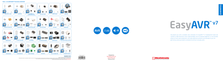 EasyAVR v7 Schematic EasyAVR v7 Schematic