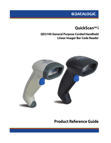 QuickScan QD2100 User Guide | Manualzz QuickScan QD2100 User Guide | Manualzz