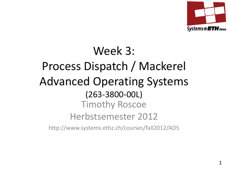 Dispatcher Dispatcher