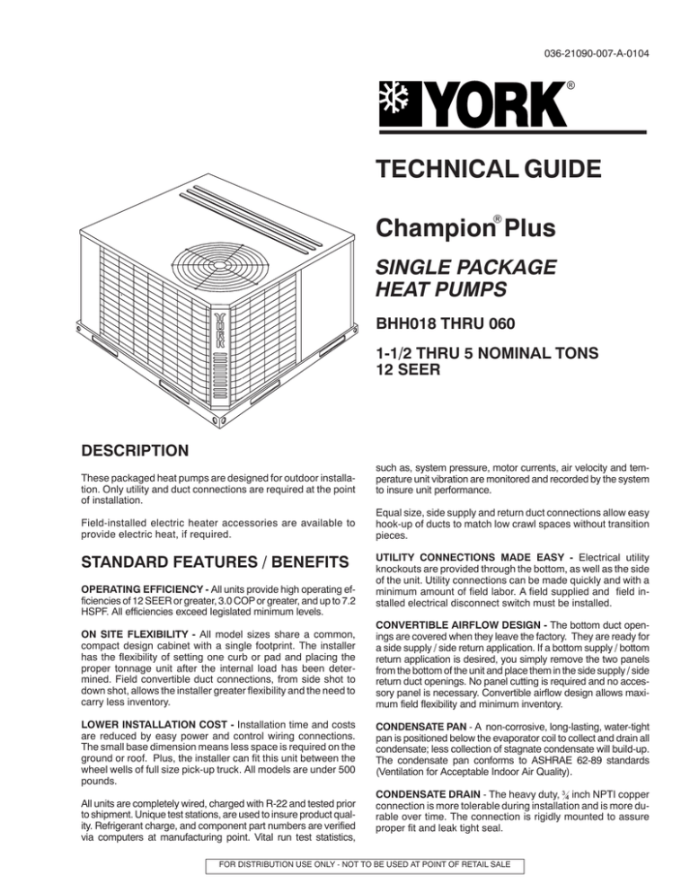 Tech Guide B1HH 18-60 Tech Guide B1HH 18-60