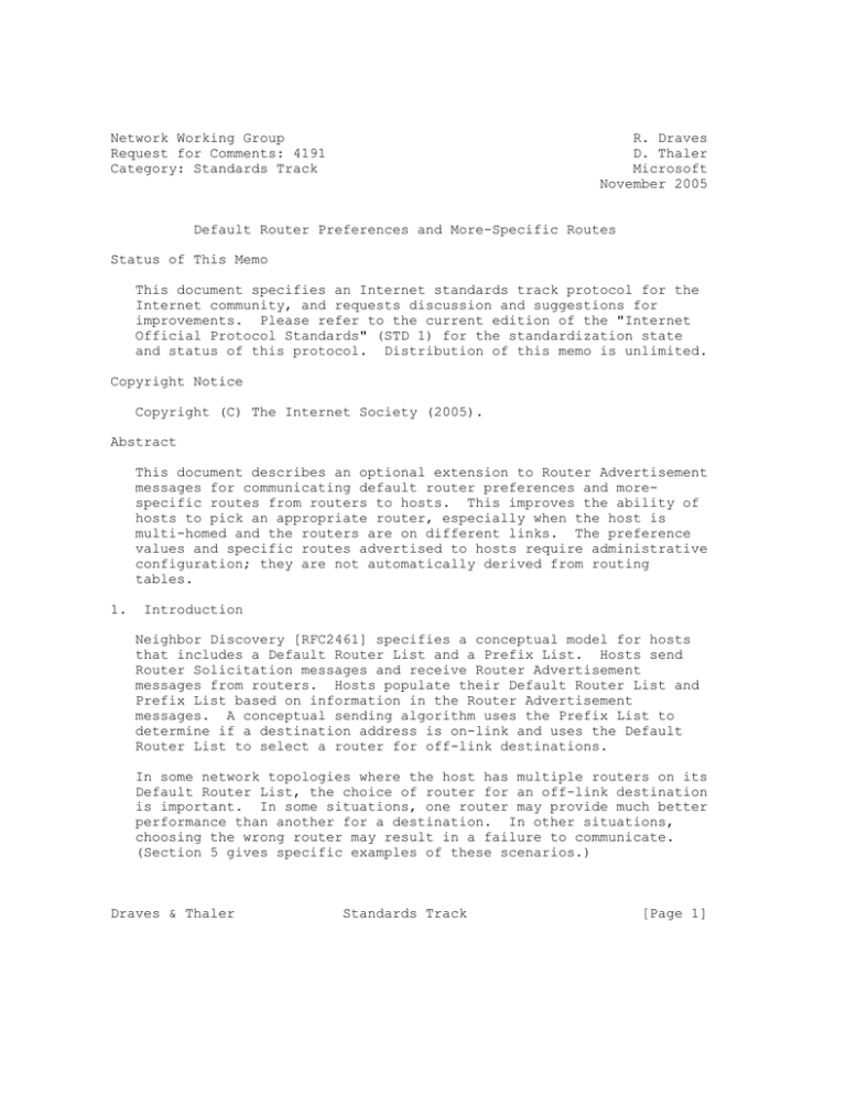 rfc4191.txt rfc4191.txt
