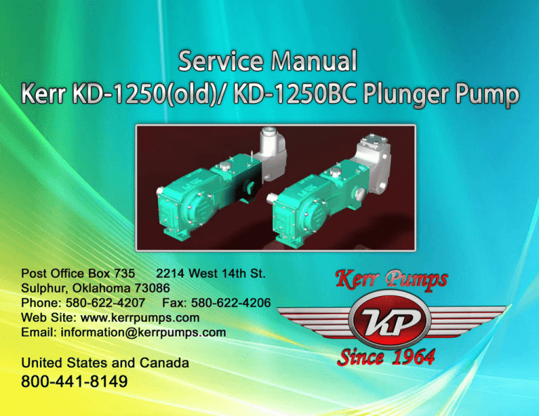 CLICK HERE TO DOWNLOAD KD-1250BC PLUNGER PUMP MANUAL CLICK HERE TO DOWNLOAD KD-1250BC PLUNGER PUMP MANUAL