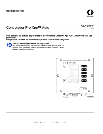 Graco 3A3252F, Pro Xpc Auto Controller Instructions | Manualzz Graco 3A3252F, Pro Xpc Auto Controller Instructions | Manualzz