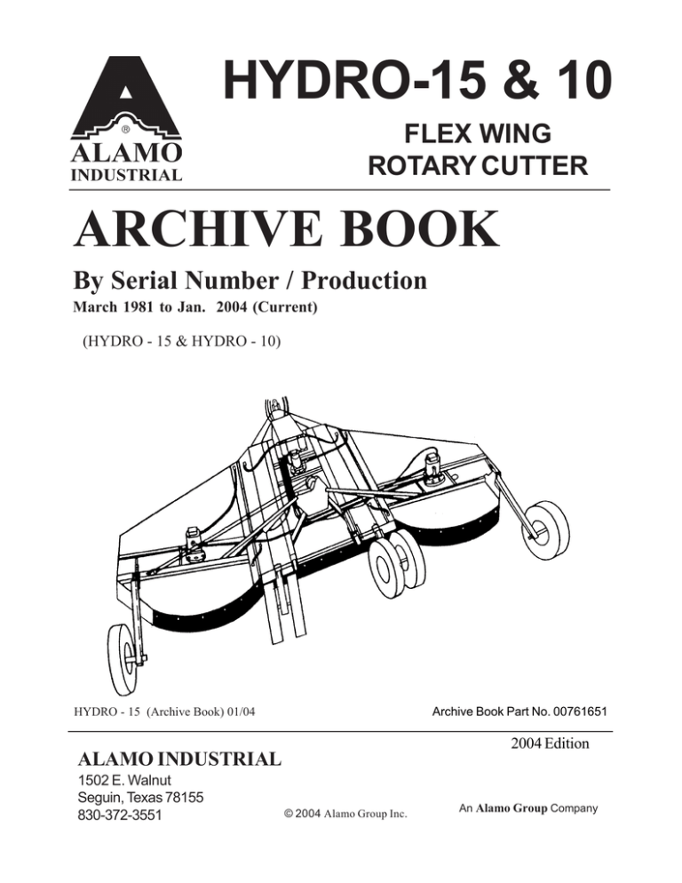 Hydro 15 Archive Hydro 15 Archive
