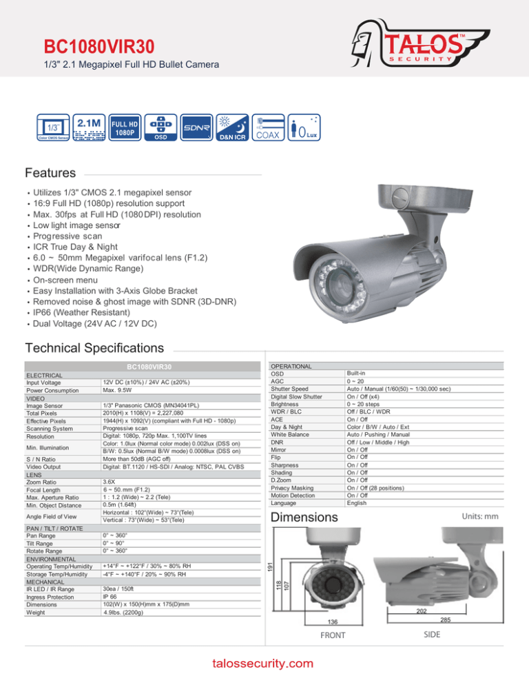 334 362 talos security bc1080vir30 specifications 2207 334 362 talos security bc1080vir30 specifications 2207