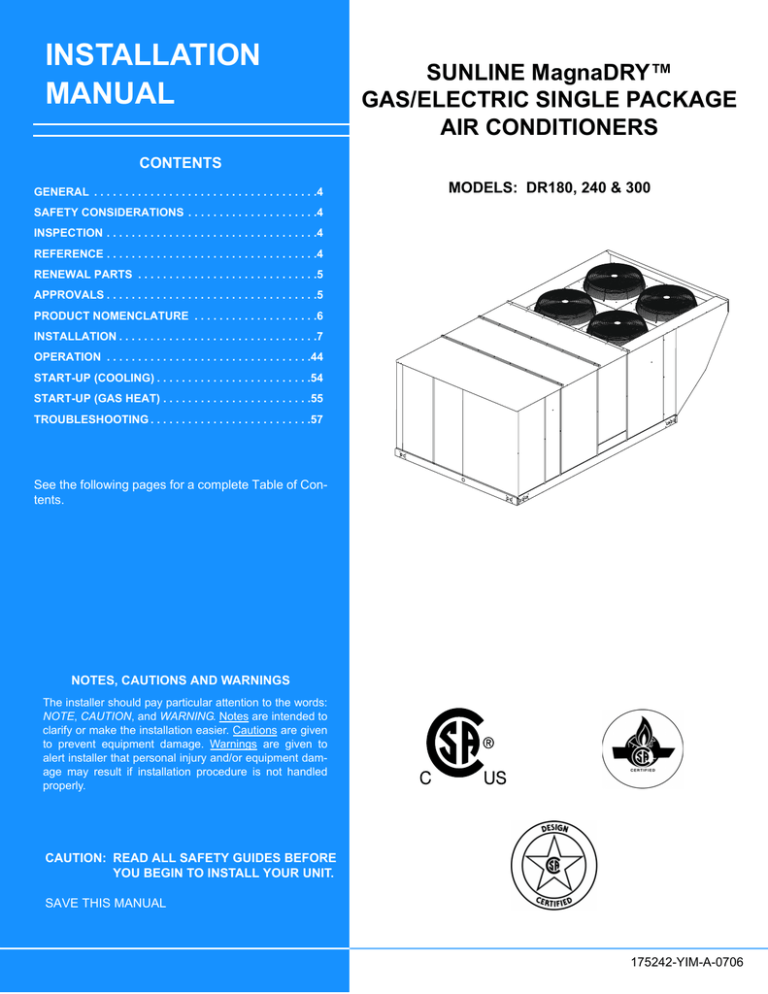 Inst manual DR 180-300 Inst manual DR 180-300