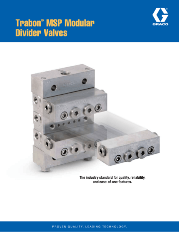 Trabon MSP Modular Divider Valves Flyer | Manualzz Trabon MSP Modular Divider Valves Flyer | Manualzz