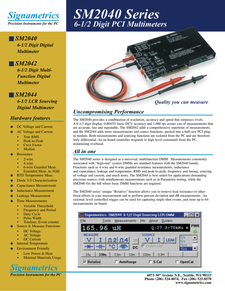 Datasheet ( identical to SM2040, SM2042, SM2044 specs ) Datasheet ( identical to SM2040, SM2042, SM2044 specs )