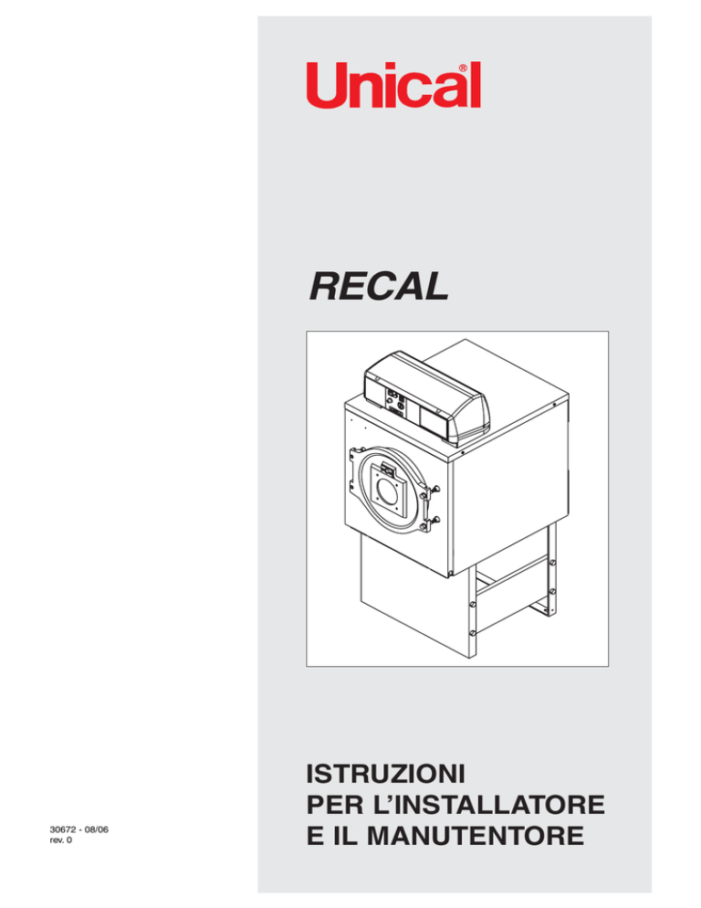 UNICAL caldaia RECAL UNICAL caldaia RECAL