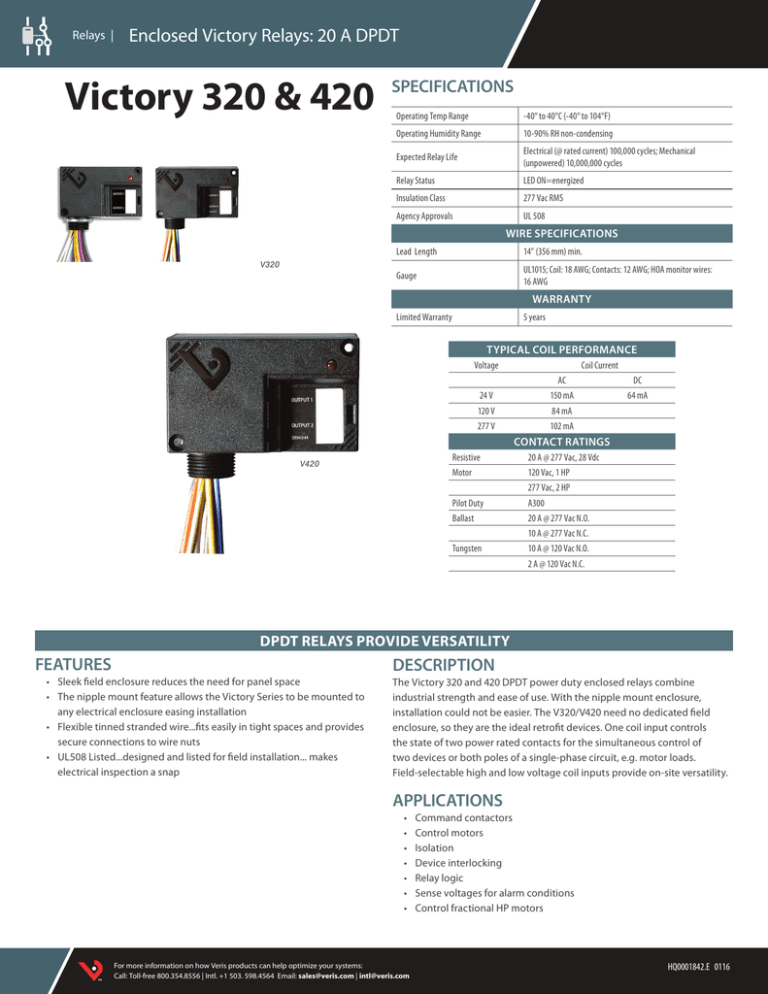 V320/420 V320/420