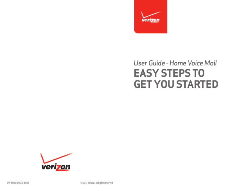 Home voicemail - CA, FL, TX (English) Home voicemail - CA, FL, TX (English)