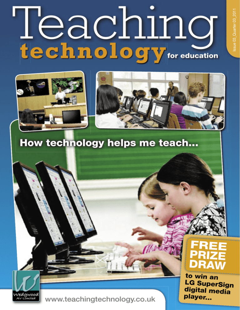TeachingTechnologyIssue3LoRes TeachingTechnologyIssue3LoRes