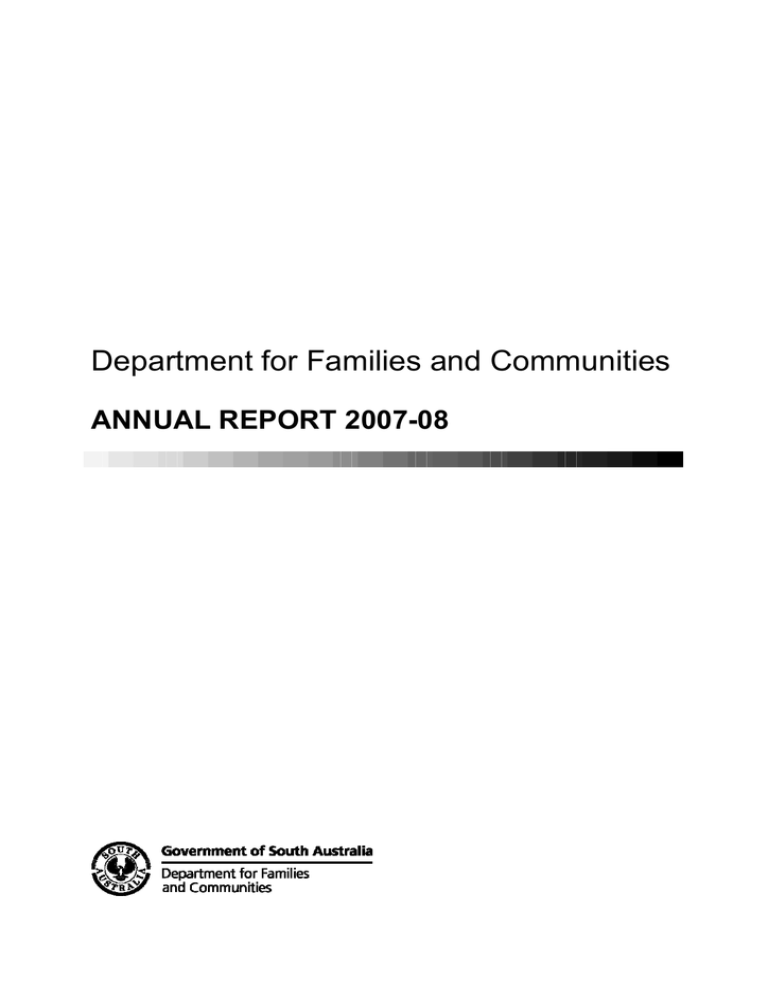 2007-08 DFC Annual Report (black and white) 2007-08 DFC Annual Report (black and white)