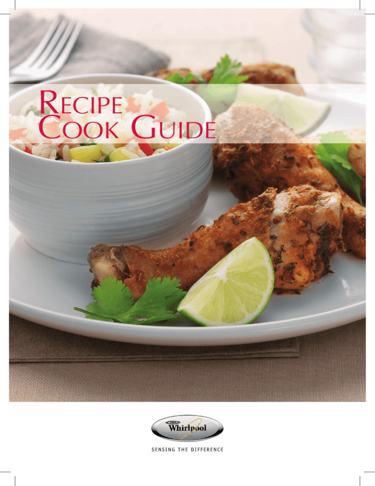 Recipe Cook Book Guide 1 Recipe Cook Book Guide 1