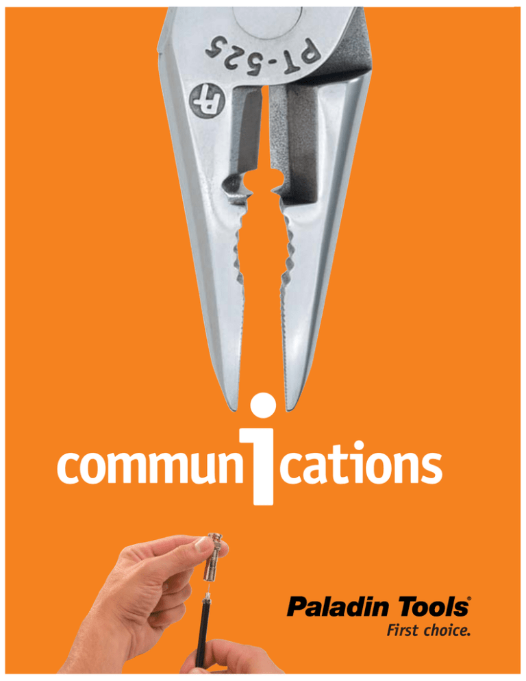 Communications Brochure Communications Brochure