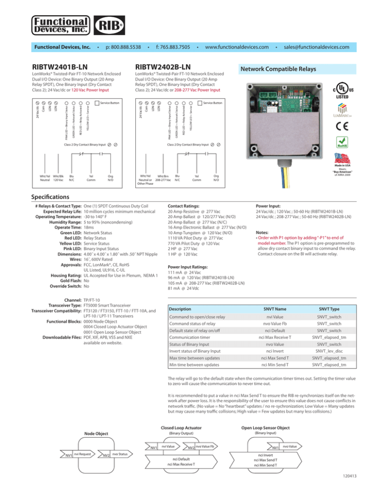 RIBTW2402B-LN Datasheet RIBTW2402B-LN Datasheet