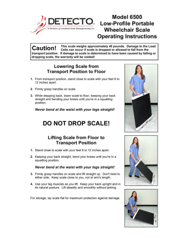 6500 Operating Instructions 6500 Operating Instructions
